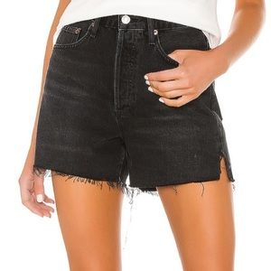 Agolde Dee Denim Cutoff Shorts